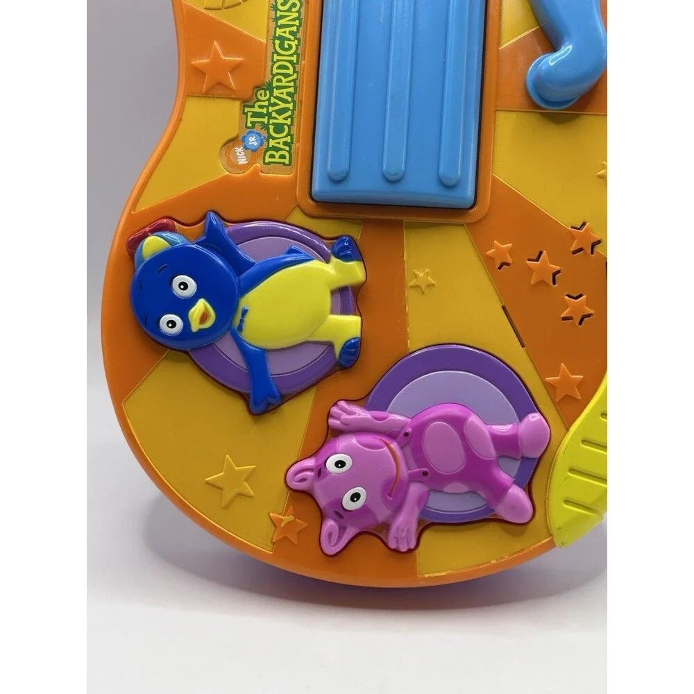 Nick Jr. The Backyardigans Sing & Strum Guitar 2006 Mattel Nickelodeon See Video